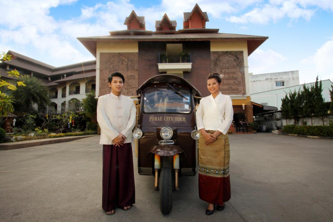 Phoom Thai Garden Hotel Пхрэ Экстерьер фото